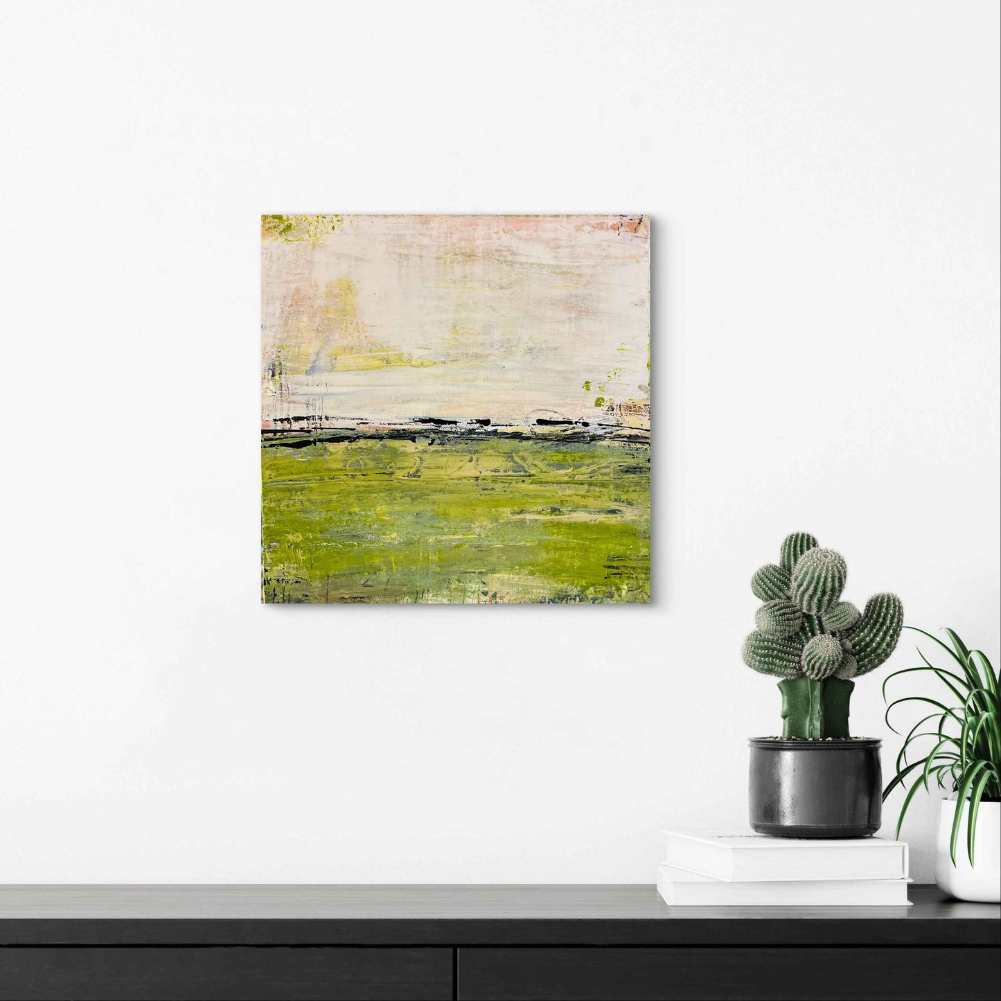 The color of laughter - 14x14"