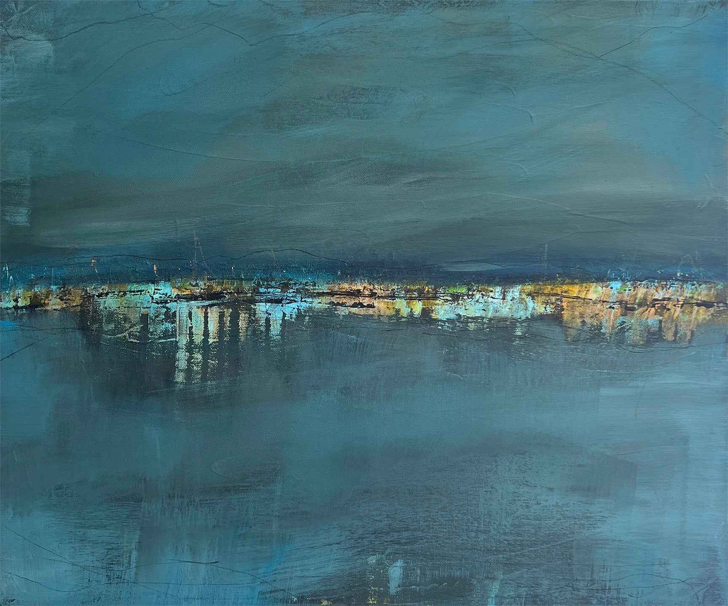 Always walk where you like your steps 20x24"