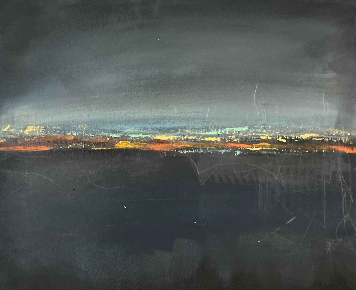 There's gotta be stars behind those clouds - 20x24"