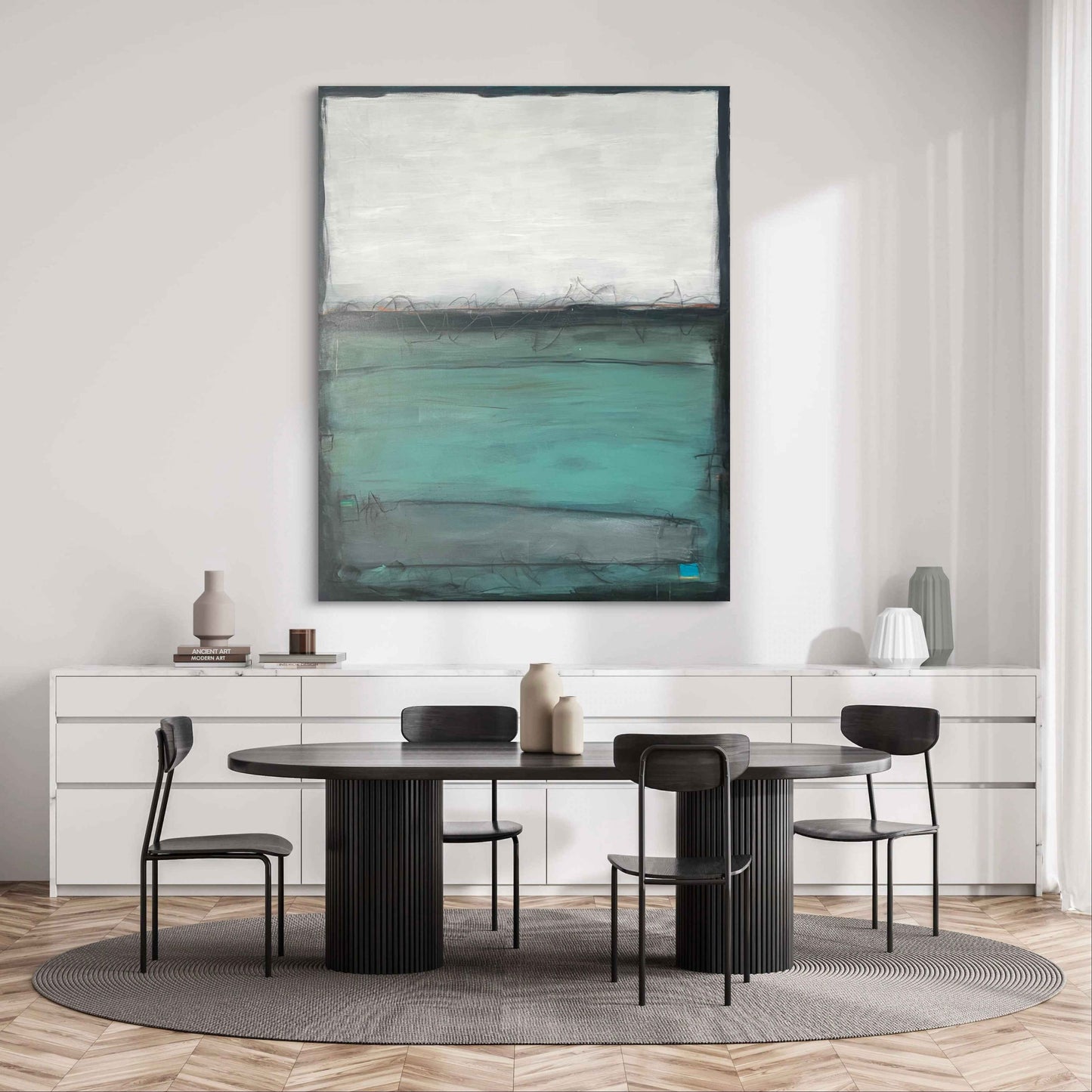 Looking down from here - 48x60"