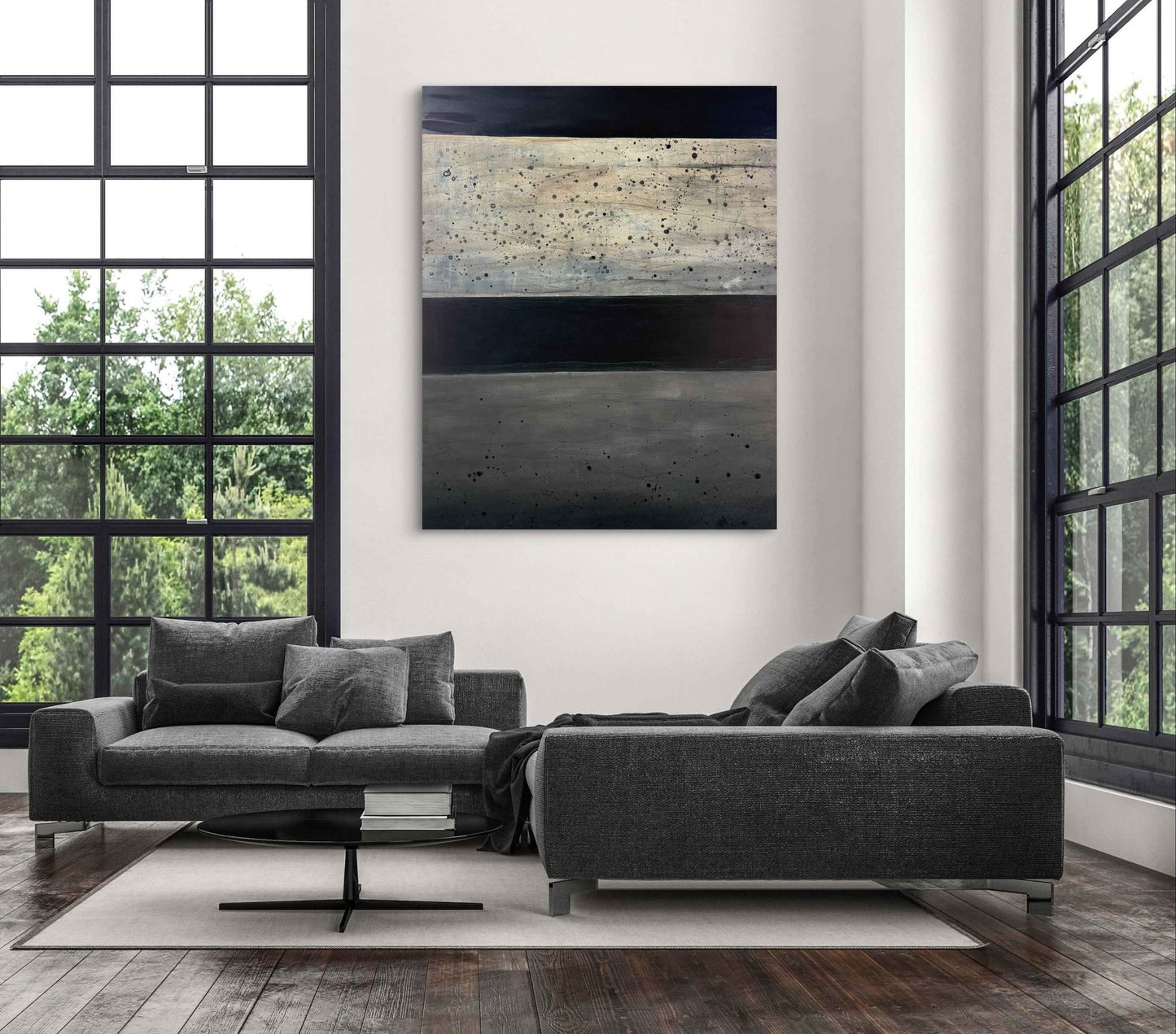 The space between -48x60"
