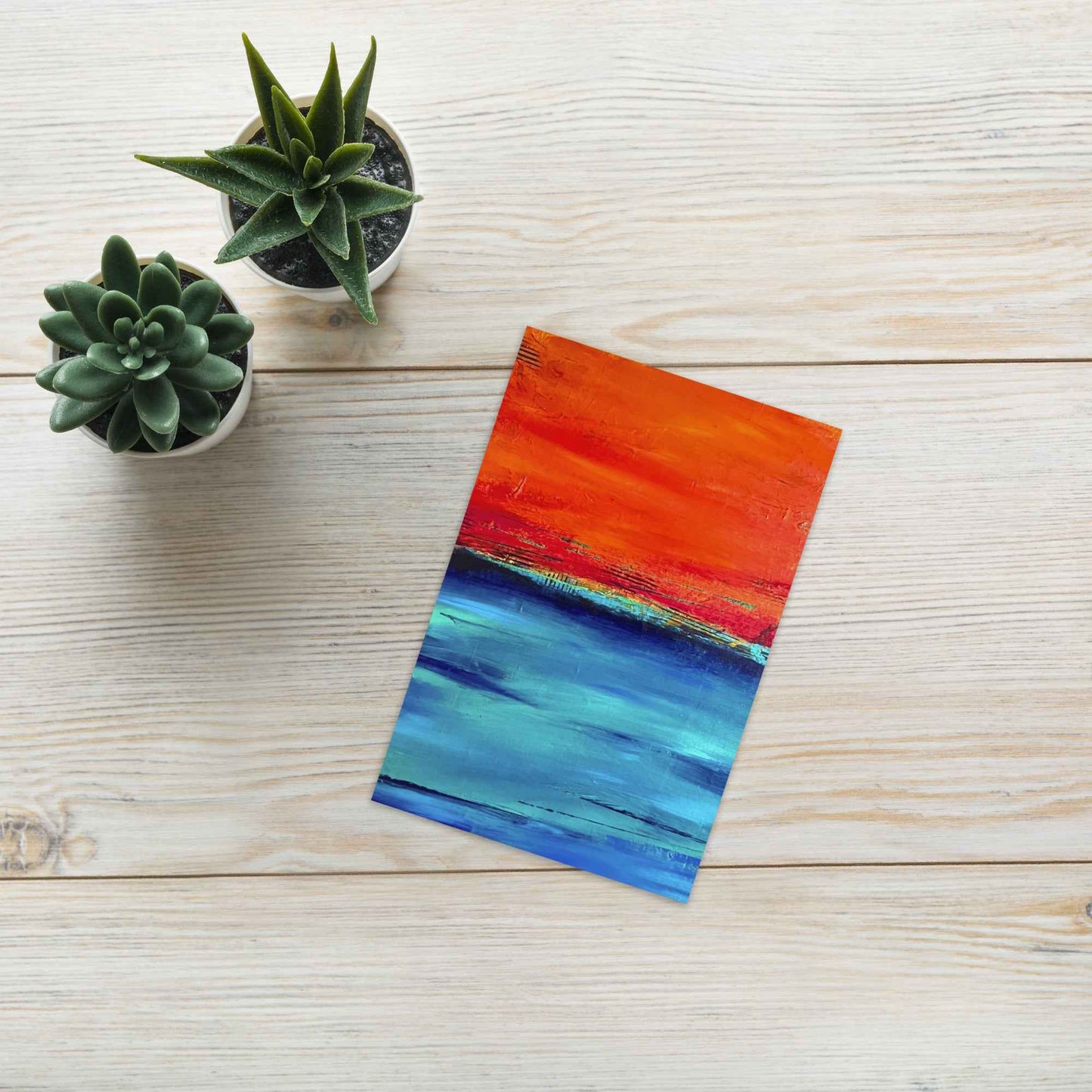Greeting card 4x6" "Sunrise"
