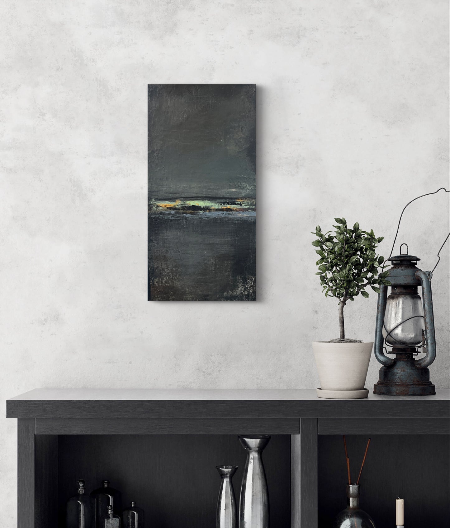 "Black Gold" 10x20"