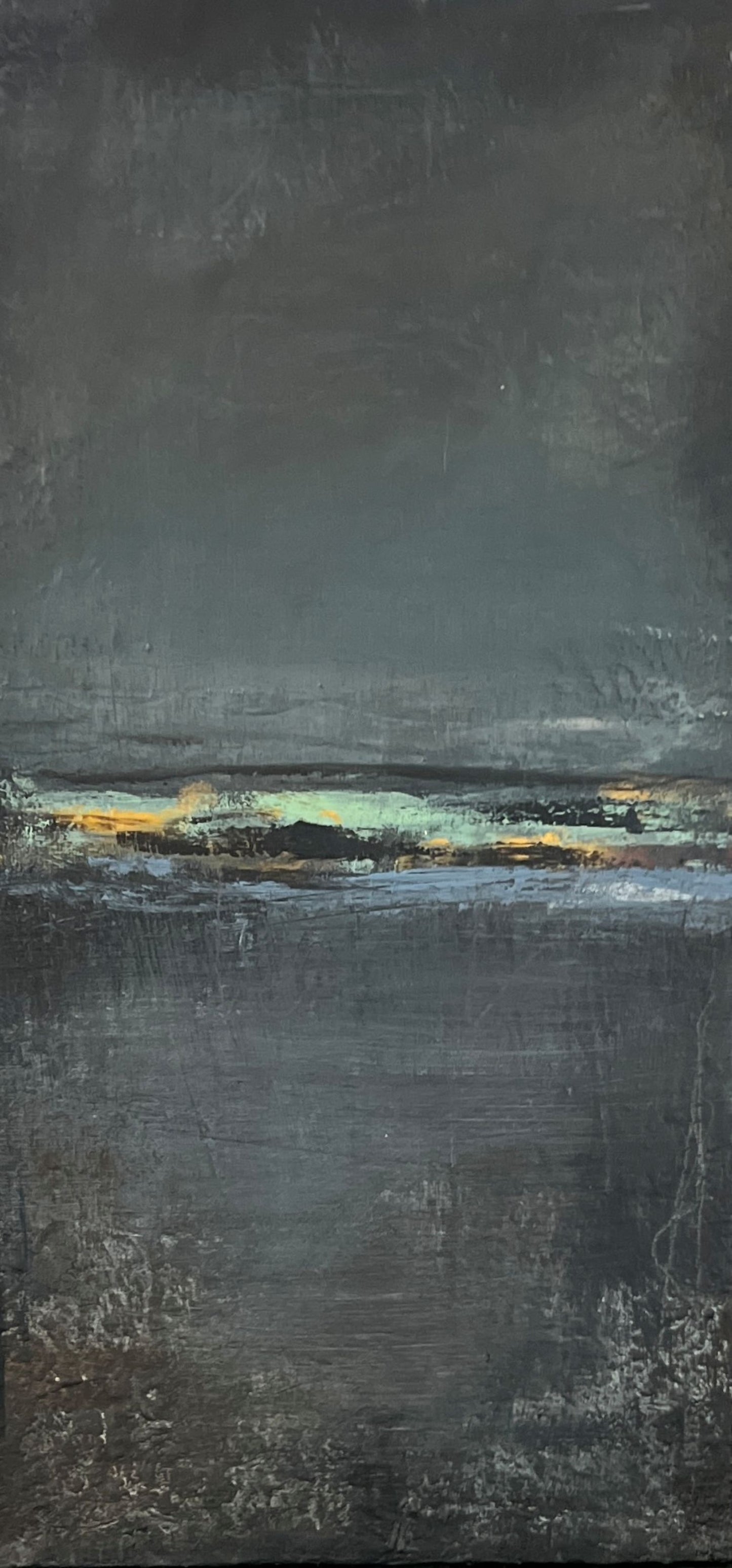 "Black Gold" 10x20"