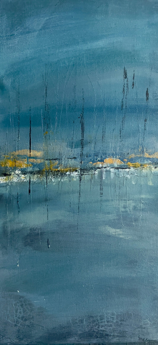 "Take these little moments" 10x20"