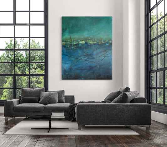 “Can you hear the night talk?” 48x60”