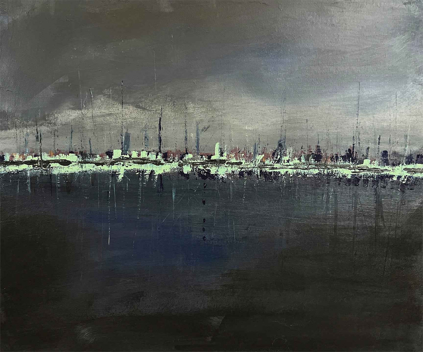 If you could keep me floating - 20x24"