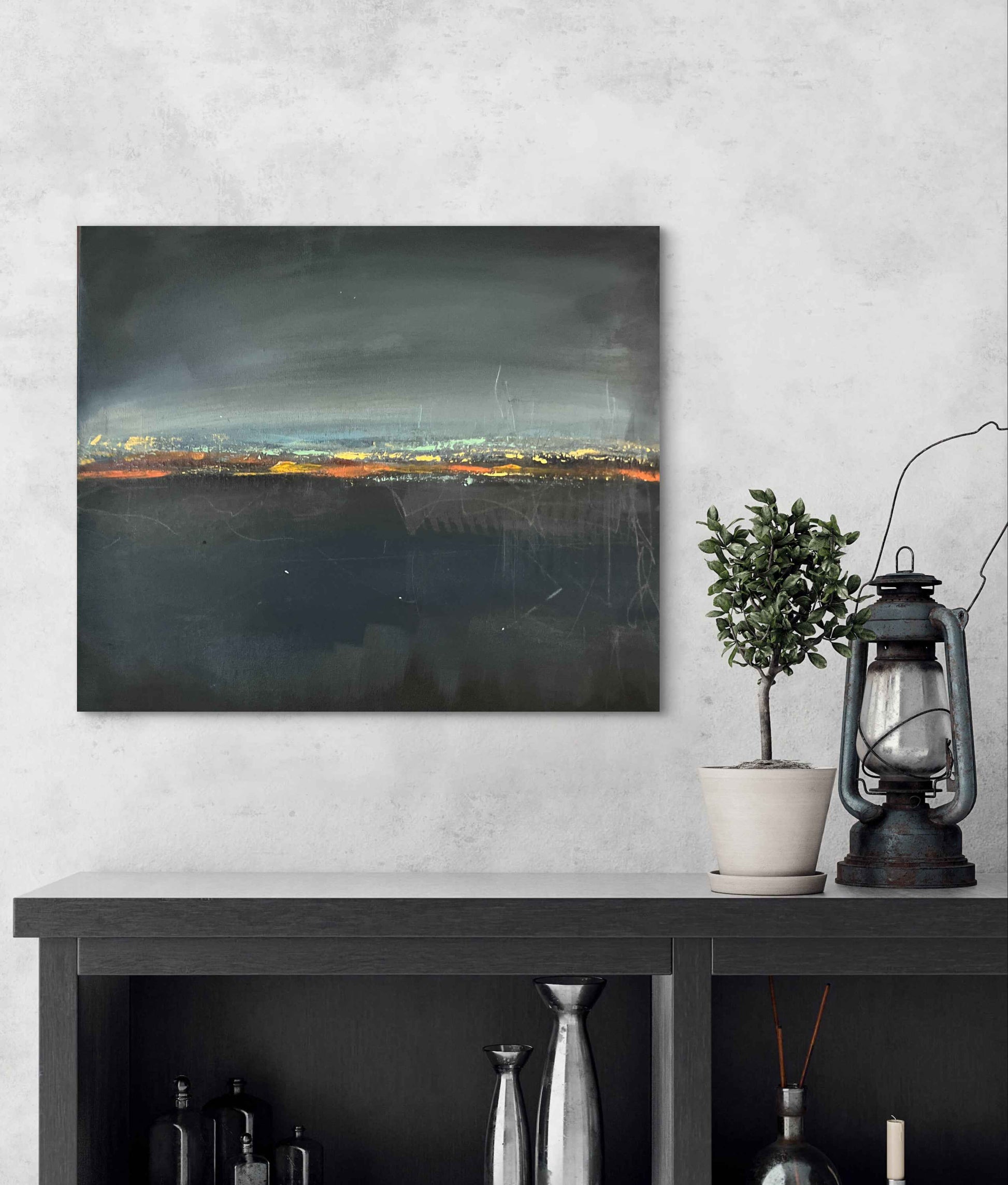 There's gotta be stars behind those clouds - 20x24"