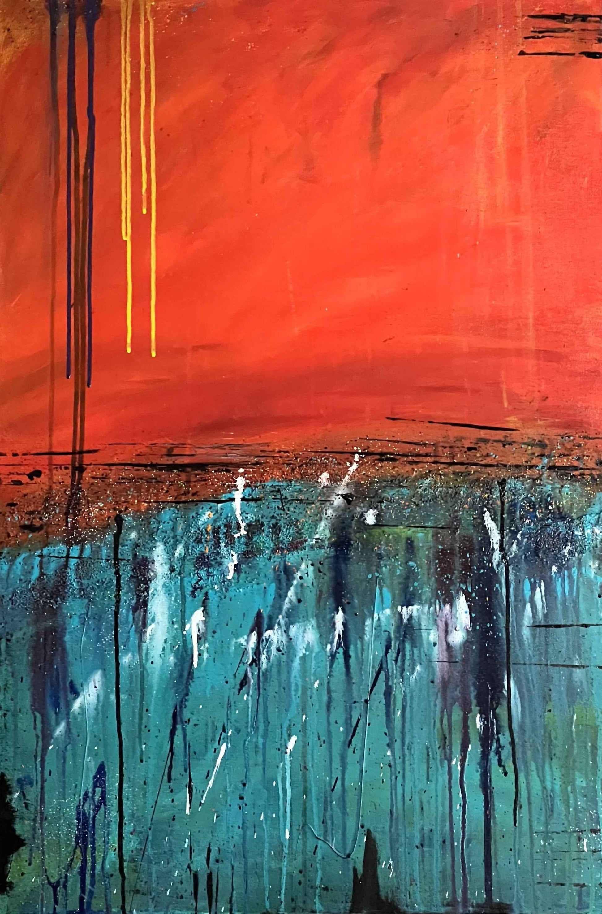 "When the world ends" 24x36"