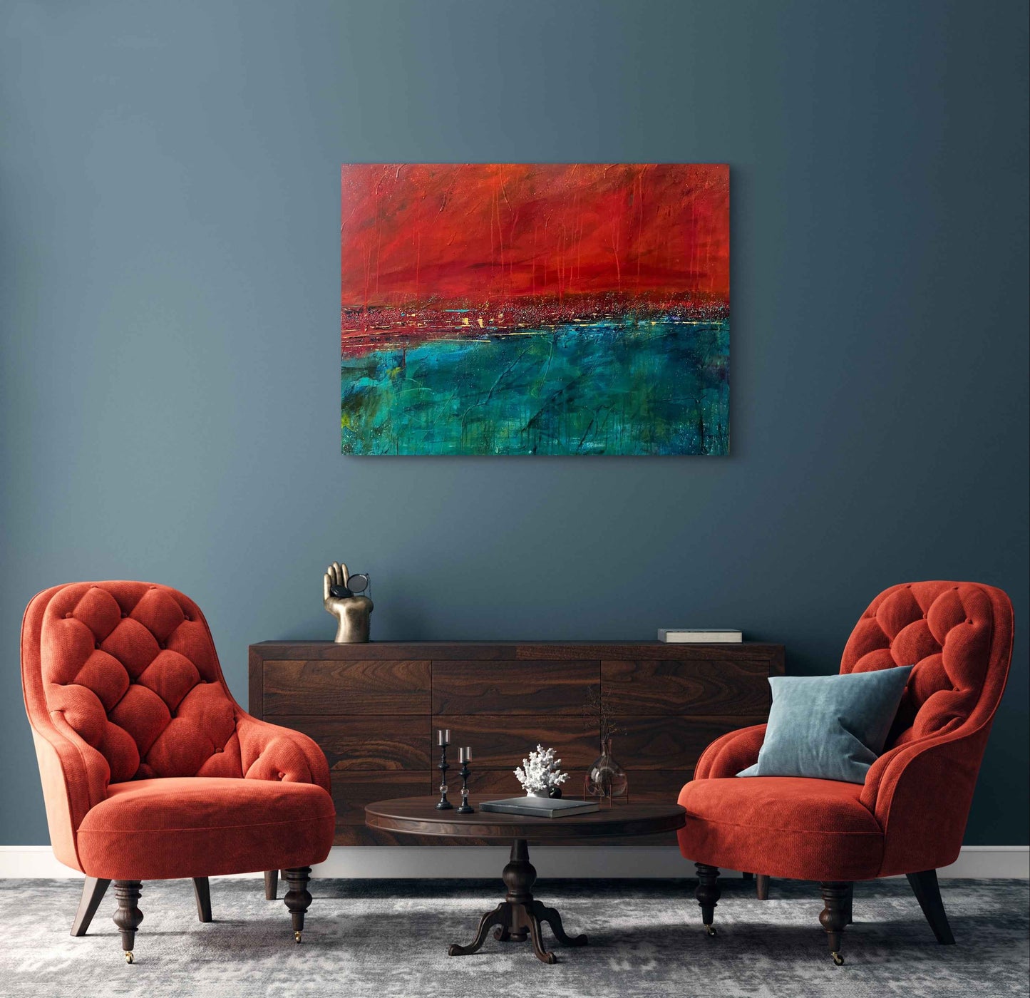 "This is the last stop" 30x40"