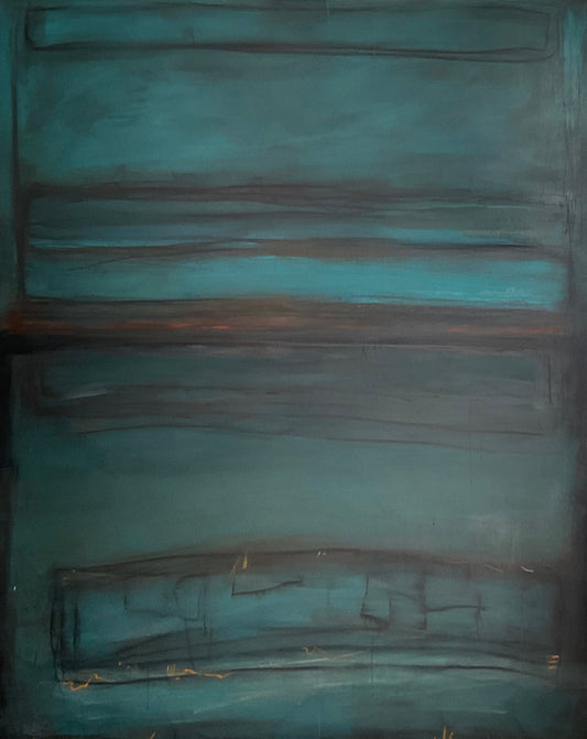 “Looking down from here” 48x60”
