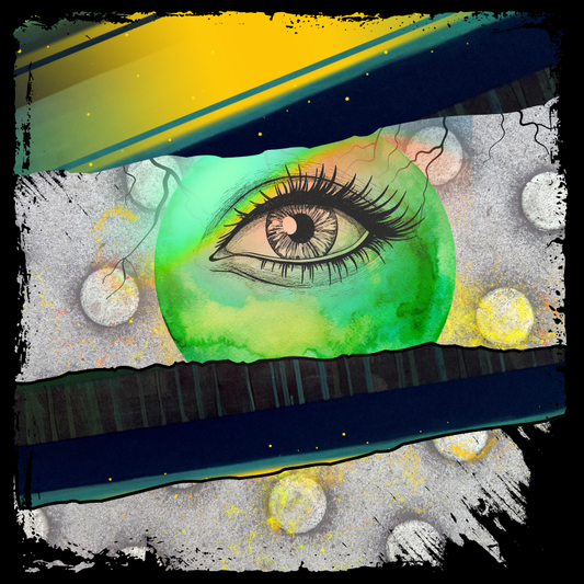 Print - “Eyes on green”