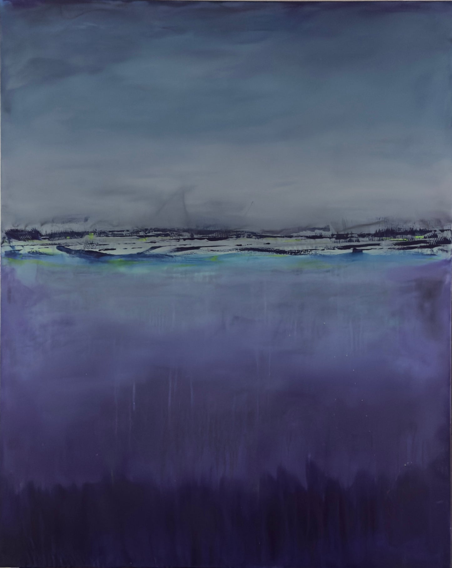 “Rising up like emotion” 48x60”