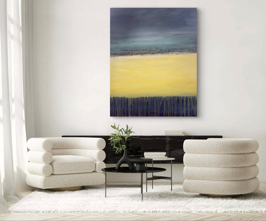 “I wanted to stay, I wanted to play” 48x60”