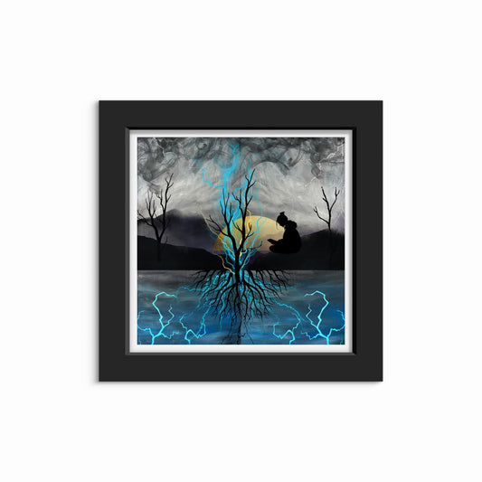 Print - “Alone with your thoughts”