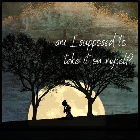 Print - “Stumbling through memories”