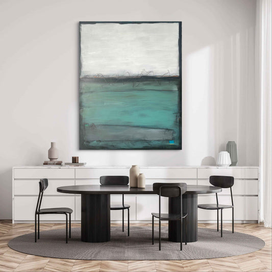 Looking down from here - 48x60"