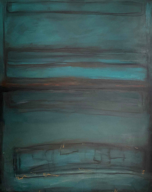 Out on my window ledge -48x60"