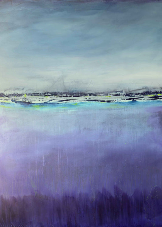 Rising up like emotion - 48x60"