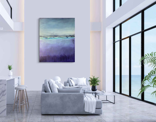 Rising up like emotion - 48x60"
