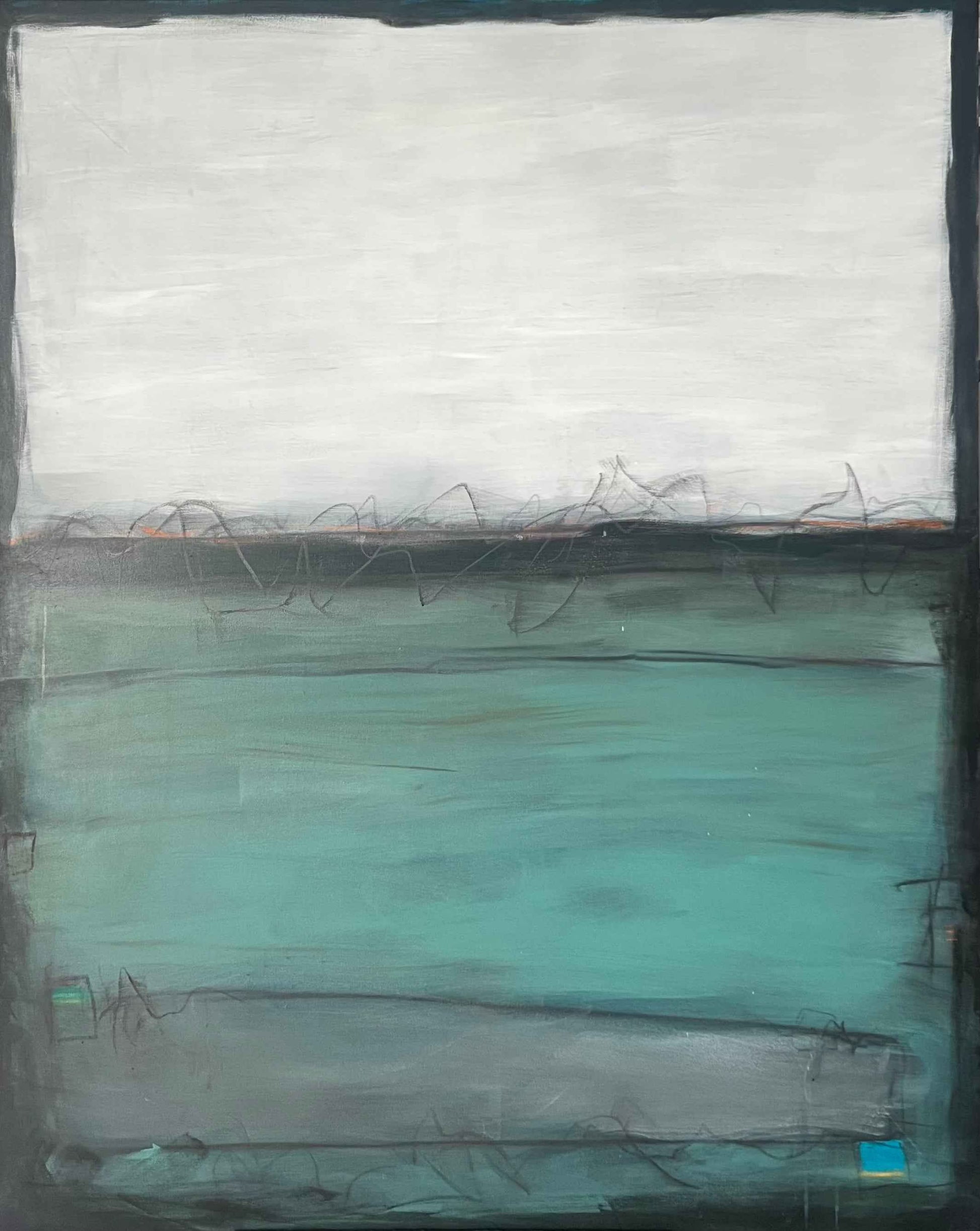 Looking down from here - 48x60"