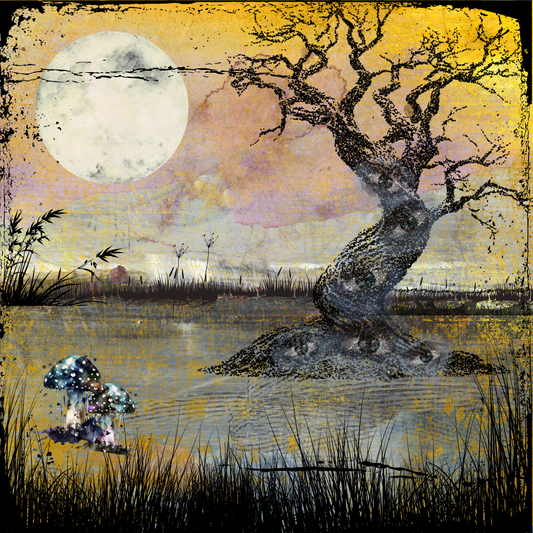 Print - 10x10" "Lonely tree"