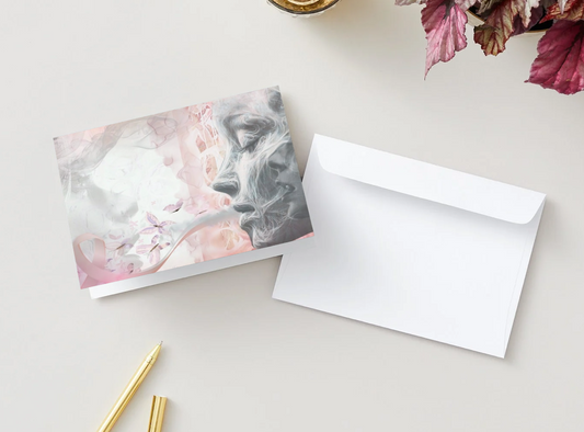 "Breath" 5x7" card