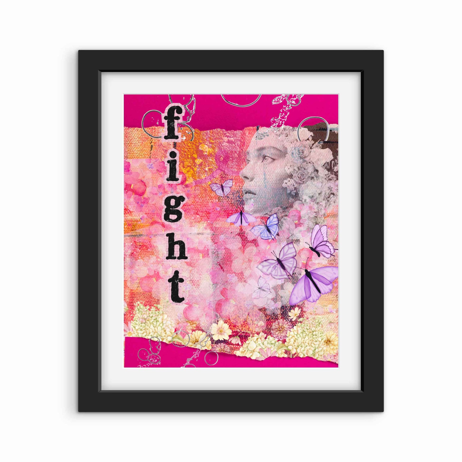 "Fight" 11x14" print