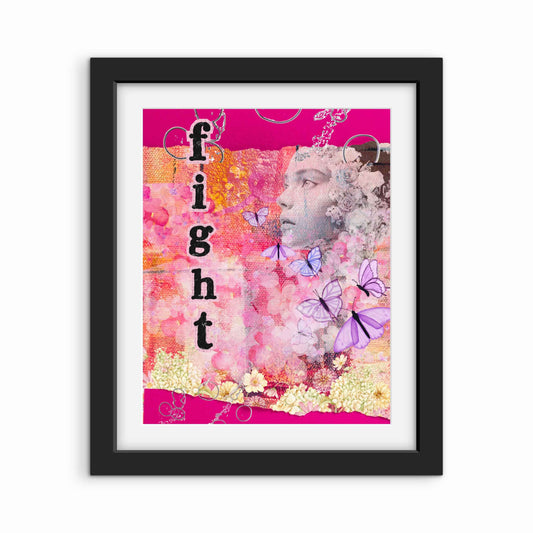 "Fight" 11x14" print